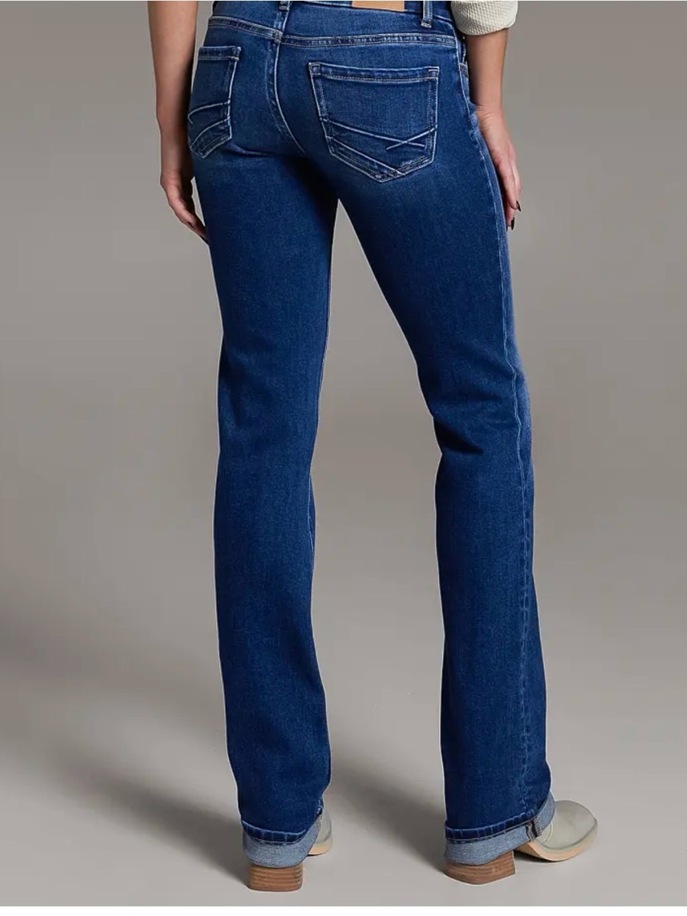 Buckle BKE Festival Stella Stretch Dark Wash Denim Straight Leg Rodeo Cowgirl 31 - Picture 3 of 16